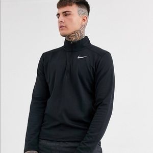 Men’s black Nike running pacer half zip sweatshirt